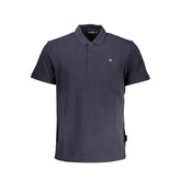 Napapijri Blue Cotton Men Polo Shirt